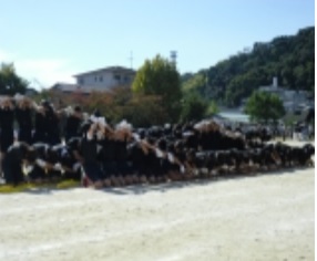 体育参観　６年３